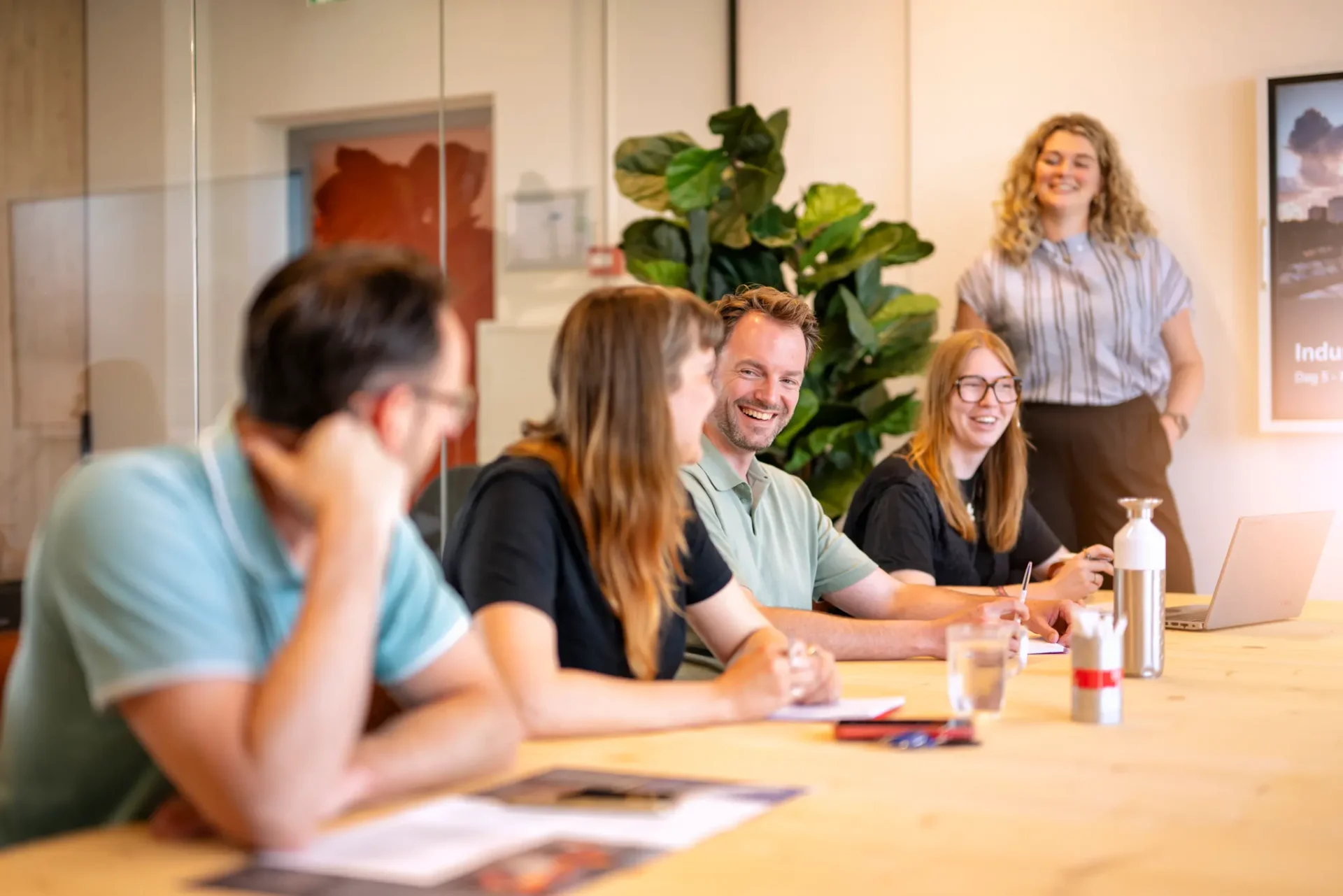 Elize, George, Pien, Roza en Michiel
